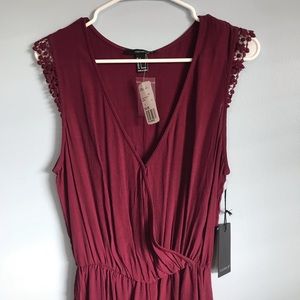 Maroon Forever 21 Romper